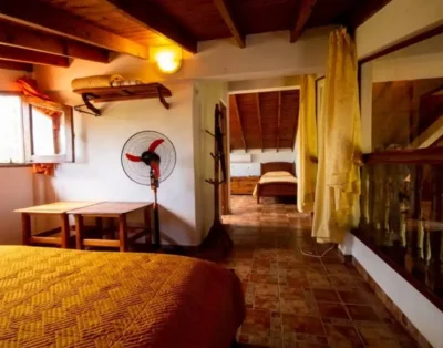 El balcón del Ermitaño, Habitación familiar